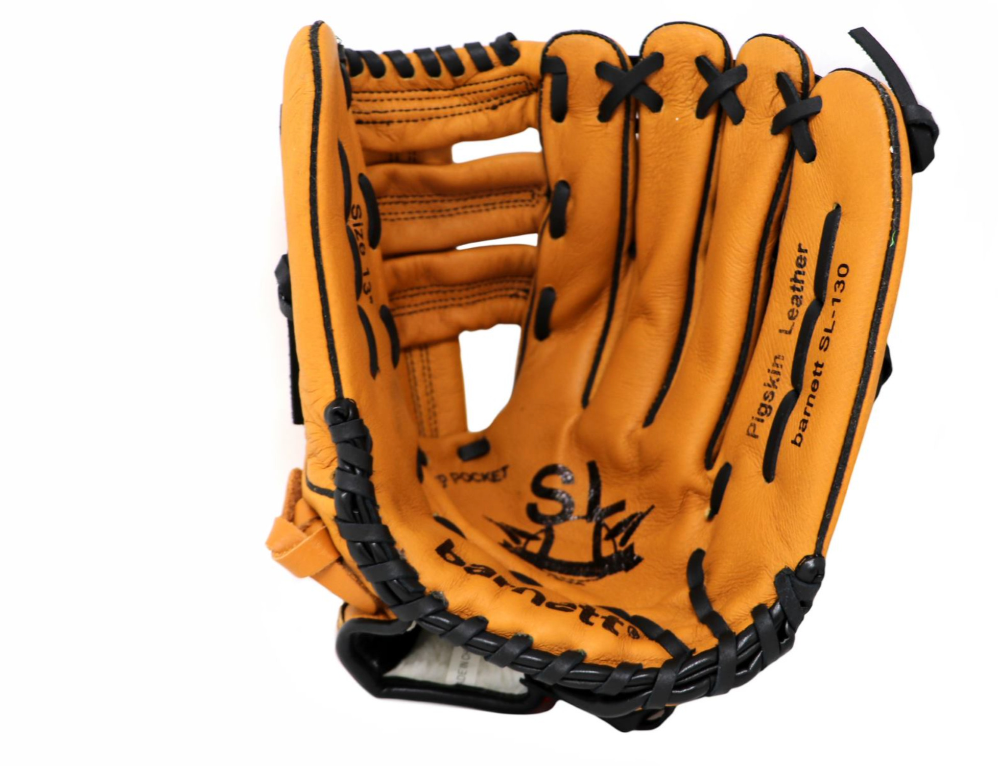 barnett 13" SL-130 Series Outfield Baseball Glove, Left Hand Throw