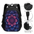 thumbnail image 3 of Honeii Bohemian Vintage Pattern for Travel Laptop Backpack, Business Laptops Backpack with USB Charging Port, College High School Computer Bag for Men Women, 3 of 7