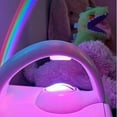 thumbnail image 3 of Vacemry Under $5 Rainbow Projector Night Light, Starry Sky Effect, Battery Powered, Color Changing LED, for Bedroom Living Room, Mood Ambiance, Kids Room Decor, Portable Design, 3 of 9