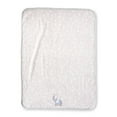 thumbnail image 3 of Parents Choice Appliqued Elephant Soft Baby Blanket, Gray and White, Unisex, Infant, 3 of 10