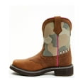 thumbnail image 3 of Shyanne Women's Jagger Camo Shaft Leather Western Boot Wide Round Toe - BSWSP22P6 10 M  US, 3 of 7