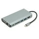 thumbnail image 1 of Adaptador VGA tipo Cto, Adaptador USB tipo Cto tipo C 8 en 1 Hub tipo C Uso conveniente, 1 of 9