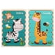 thumbnail image 2 of Rompecabezas De Doble Cara, Tira De Dibujos Animados, Juguete De Madera Para Bebés, Rompecabezas Apilable Montessori, Juguete Para Niños, Regalos Noticed FN003249-03, 2 of 6