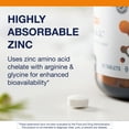 thumbnail image 4 of Metagenics Zinc A.G. - Highly Absorbable - 20 mg Zinc - For Immune Support, Bone Health & Energy Metabolism* - Zinc Arginate & Zinc Glycinate - Non-GMO & Gluten-Free - 60 Tablets, 4 of 7