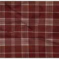 thumbnail image 4 of oneOone Organic Cotton Poplin Twill Fabric Madras Check Print Sewing Fabric BTY 42 Inch Wide, 4 of 4