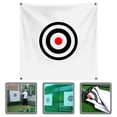 thumbnail image 1 of TABLZONE Foldable White Chipping Net for Golf Swing Practice Indoor Outdoor Sturdy Hitting Cloth, 1 of 8