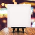 thumbnail image 4 of UPOUART 5Pcs Small Painting Canvas for Oil Paint Board Beginners 6X6in, 4 of 8