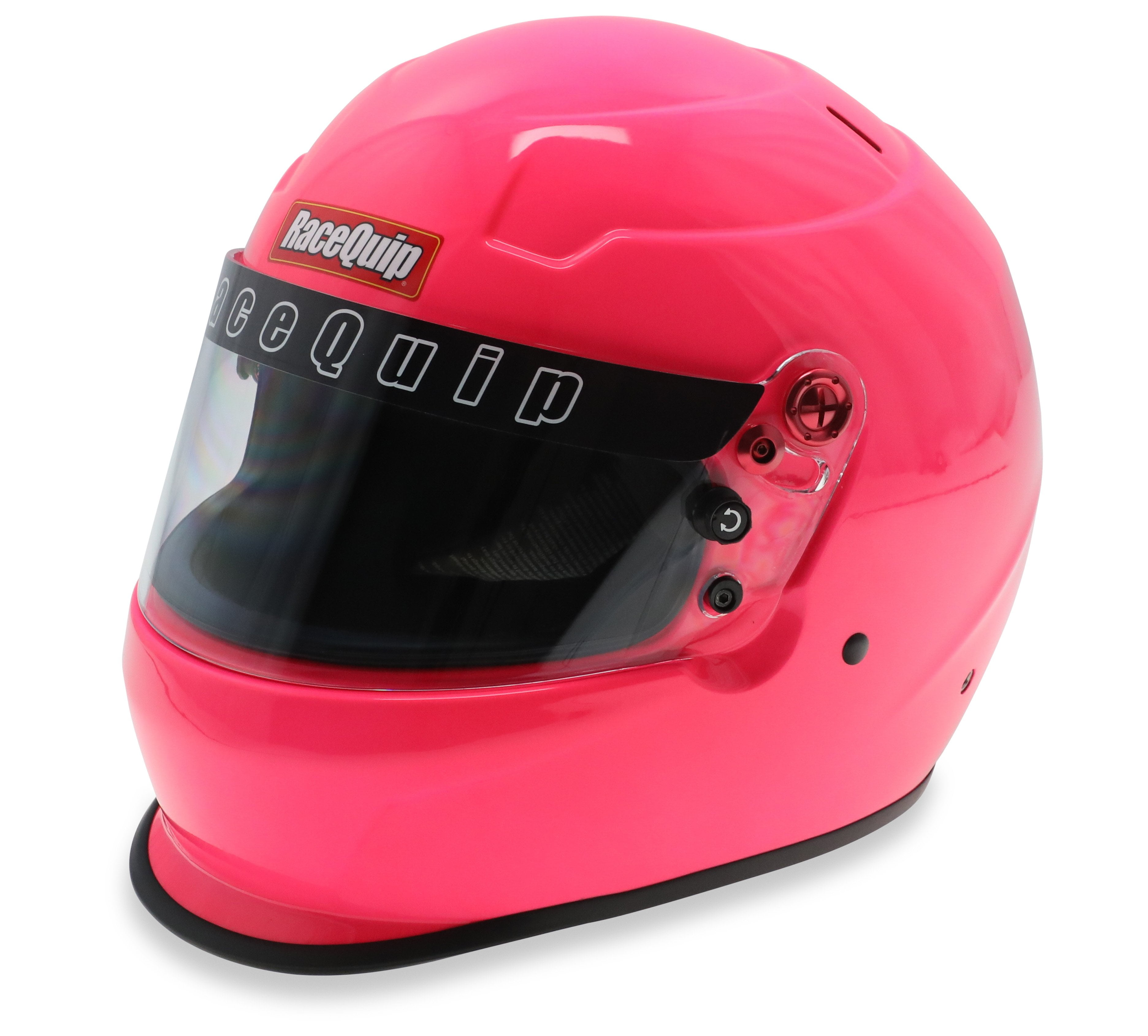 RaceQuip 2268896RQP Pro Youth Auto Racing Helmet SFI 24.1 Hot Pink One Size Fits All