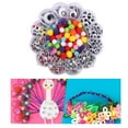 thumbnail image 4 of 900 Piezas de Autoadhesivo Piezas de Pompones para Manualidades Sunnimix Ojos googly wiggle, 4 of 8
