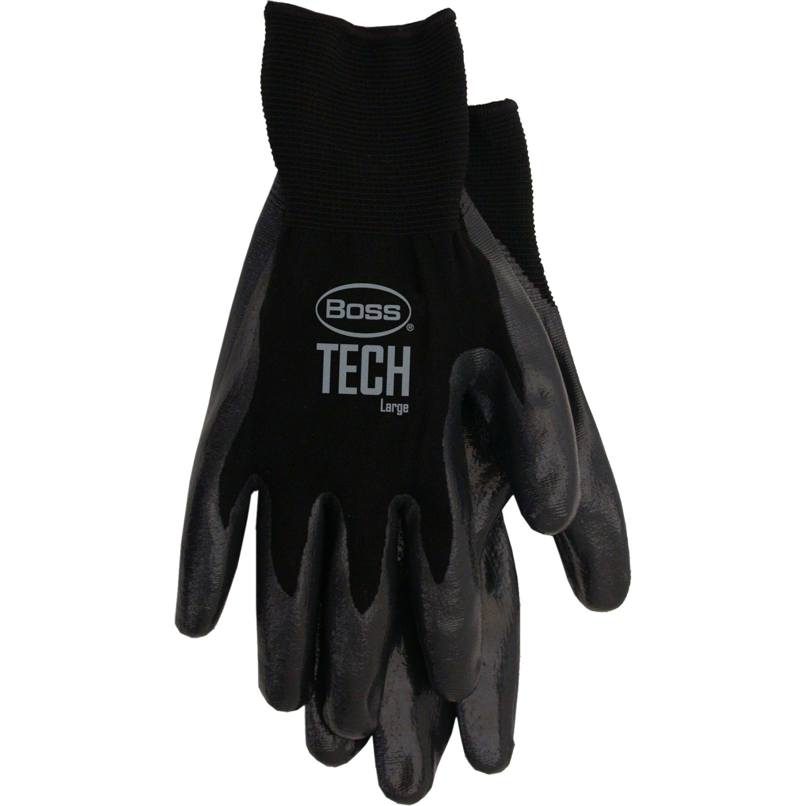 7820L Large Black Boss Tech Premium Gloves