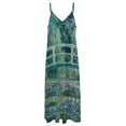 thumbnail image 4 of Claude Mt - Water Lilies and Japanese Bridge Sleeveless Dress prom dress Bridesmaid dress woman, 4 of 6