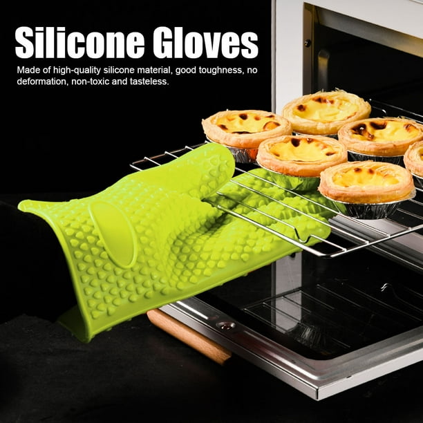 Gants de cuisson à la main en silicone, pour four à micro-ondes