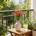 thumbnail image 4 of Eucalyptu And Camellia Artificial Plants Home Decor Artificial Flower Ornaments Fresh And Whimsical Photography Bouquets Dried Flowers, 4 of 6
