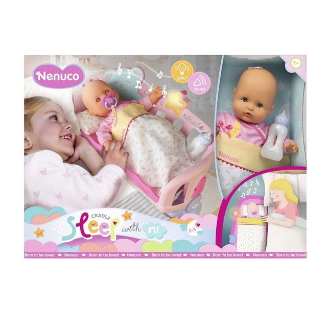 Muñeca Nenuco Duerme Conmigo 35 cm