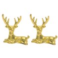 thumbnail image 1 of 2pcs Exquisite Elk Desktop Adornment Tabletop Deer Ornament Delicate Elk Decors, 1 of 8