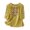 Yellow, variant on Kezqiaxn Plus Size Tops for Women Embroidery Half Sleeve Crew Neck Loose Shirts Business Casual Dressy Blouses