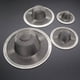 thumbnail image 5 of Advancent 6 filtros de plata para el fregadero de la cocina, duraderos y sin esfuerzo, colador elegante y con estilo para el fregadero de la Type3 NO3, 5 of 6
