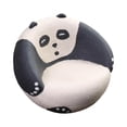 thumbnail image 2 of Figura de panda en miniatura, adorno decorativo para escritorio, bandeja de té, accesorio para escritorio, casa de té, estantería, oficina, decoración Negro, 2 of 10