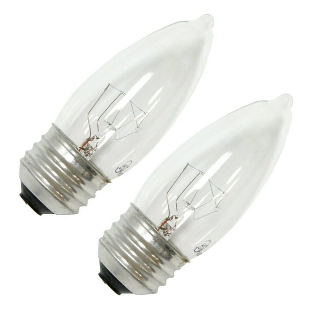 Sylvania 13318 25b10 Dl Bl 120v B10 Decor Torpedo Light Bulb Walmart Com Walmart Com