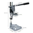 thumbnail image 5 of Adjustable Dual-Hole Drill Press Stand with Aluminum Clamping Head, Height Adjustable, for Power Drills with 38-43mm Collar, 5 of 6
