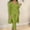 Green, variant on AOOCHASLIY Women Suits Fashion Women Casual Solid Long Sleeve Camisole Round Neck Tops Collar Long Pants Three Piece Sets