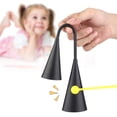 thumbnail image 2 of Bell Percussion Bell Two Tone Metal Double Bell For Interest Training, 2 of 8
