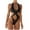 Black, variant on FcBaudy Womens Swimsuits Bathing Suit for Women Plus Size Swimsuit for Women Women's Sexy One-Piece Swimwear Color Swimsuit Bikini Swimming Beachwear Women Swimsuit