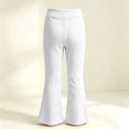 thumbnail image 4 of YOUYEDIAN Girls Yoga Pants High Waisted Crossover Tummy Control Flare Leggings, 4 of 5