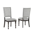thumbnail image 1 of Steve Silver Chaise de Salle à Manger Rembourrée Sagebrush en Gris, 1 of 8