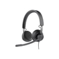 thumbnail image 1 of Logitech 981-001103 Zone 750 Casque Filaire B2B, Noir, 1 of 4