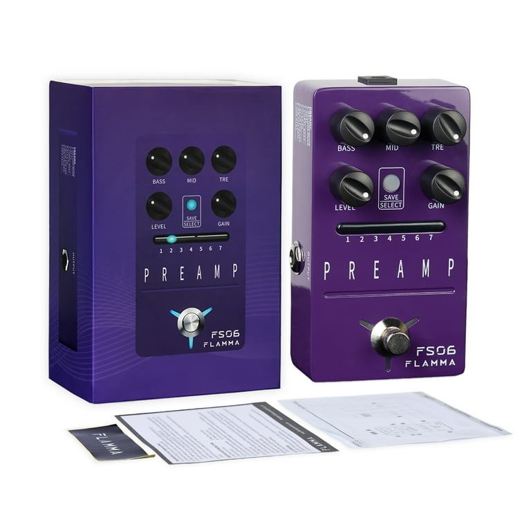 FLAMMA FS06 Digital Preamp with 7 Different Preamp Models