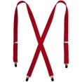 thumbnail image 1 of CTM®  Elastic Clip-End 1 Inch Basic Suspenders (Women's), 1 of 2