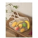 thumbnail image 2 of Bolsa de compras de malla - Bolsa de compras de malla de algodón con asa - Bolsa de malla portátil, reutilizable y lavable - Frutas, verduras, comestibles y juguetes de playa, 2 of 5
