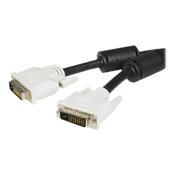 DVI Câble Double Liaison - 40 ft - Male to Male - 2560x1600 - Câble DVI-D - Câble de Moniteur d'Ordinateur - Câble Vidéo (DVIDMM40) - Câble Double Liaison - DVI-D (M) à DVI-D (M) - 40 ft - Noir - pour P/N: CDP2DVIDP, Dp2dvid
