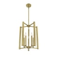 thumbnail image 4 of Warm Brass Five Light Pendant from the Benson Collection, 4 of 6