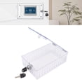 thumbnail image 2 of BIMZUC Clear Acrylic Thermostat Lock Box 5.1"x7.9"x2.4" – Universal Home Guard with Key, UV‑Resistant, Easy Wall Install, 2 of 7