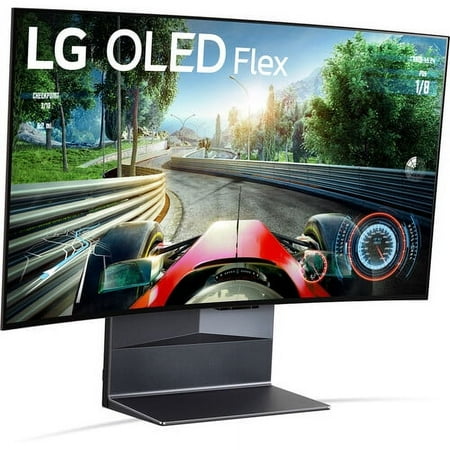 LG - Flex 42" Class OLED 4K UHD Smart webOS TV with Bendable Design