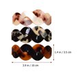thumbnail image 2 of 3 Pcs Barrettes à Ressort Pinces à Cheveux Porte-Chignon Porte-Queue de Cheval, 2 of 8