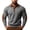 Dark Gray, variant on Guluxicc Dressy Henley Sweatshirts for Men Elbow Patch Ribbed Cuffs Hem Button Closure Collared Long Sleeve Casual Sweatshirts for Fall Winter Pullover