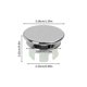 thumbnail image 2 of Toystoory 6 piezas de anillos de cubierta de desbordamiento de fregadero de estilo moderno de oficina con filtro cocina baño lavabo agujero insertar tapa Accesorios de baño Doble capa de cobre Toystoory HA012004-03, 2 of 6