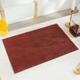 thumbnail image 6 of Placemats Set of 8 Washable Durable Placemat Vinyl Heat Resistant Non-Slip Table Mats Indoor Outdoor (Burgundy Red), 6 of 6