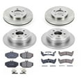 thumbnail image 3 of PowerStop Front and Rear Stock Replacement Brake Pad and Rotor Kit Fits: FORD Select Models KOE4354, 3 of 8