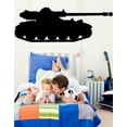 thumbnail image 2 of Wallhogs Haynes Military Tank II Silhouette Cutout Wall Decal, 2 of 2