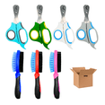 thumbnail image 1 of Kit Cepillo Y Tijeras  Belug Mascota 7pz COLORES, 1 of 5