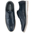 thumbnail image 7 of Mio Marino Classic Wingtip Oxford Dress Shoes for Men w/ Elegant Shoe Bag, 7 of 7