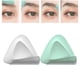 thumbnail image 1 of 2 piezas Herramienta Cuchillo ligero Facial Facial Facial Acero inoxidable Desafío Removerl Maquillaje Triángulo para mujer , blanco verde Macarena recortadora de cejas, 1 of 8