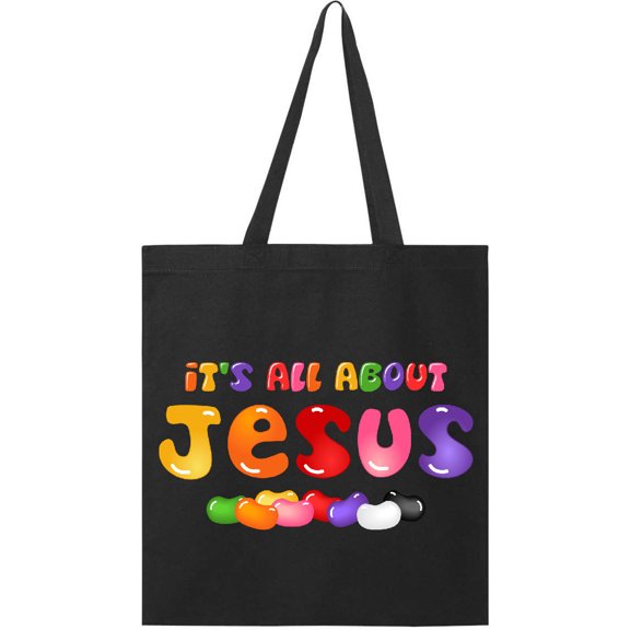 Inktastic Jelly Bean Jesus Tote Bag