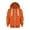 Orange QJPBAM1, variant on Kids Rain Coat Toddler Plain Kangaroo Pocket Fleece Hooded Outerwear Elastic Rib Trim Loungewear Daily Top Layer(5-6 Years,Yellow)