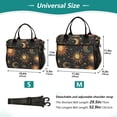thumbnail image 4 of FORMRS Insulated Lunch Bag Unisex Large Capacity with Shoulder Strap, Sun Moon and Stars Pattern, 4 of 6