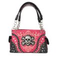 thumbnail image 2 of GoCowgirl Women's Skull Bones Skeleton Purse Handbag with Matching Wallet in 6 Colors, 2 of 6